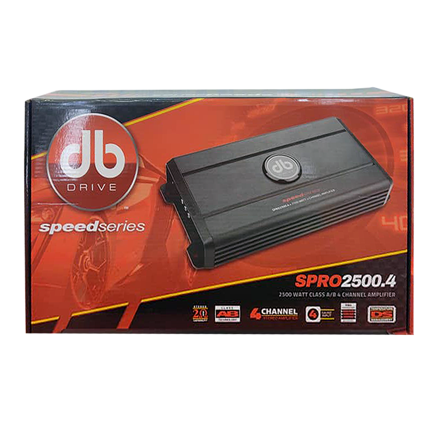 Amplificador 4 Canales DB Drive SPRO2500.4 2500 Watts Clase D - Audioshop México lo mejor en Car Audio en México -  DB Drive