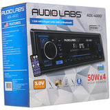 Autoestéreo Audio Labs ADL-450D 1 DIN BT USB App 4 RCA 3V - Audioshop México lo mejor en Car Audio en México -  Audio Labs