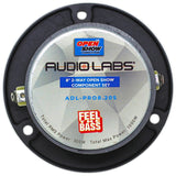Set de Medios Audio Labs ADL-PRO8.20S 8 PLG Open Show - Audioshop México lo mejor en Car Audio en México -  Audio Labs