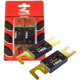 Fusibles Audiopipe ANL-100A 100A Chapado Oro 24K - Audioshop México lo mejor en Car Audio en México -  Audiopipe