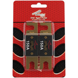 Fusibles ANL Audiopipe ANL-150A 150A 32V Chapados en Oro