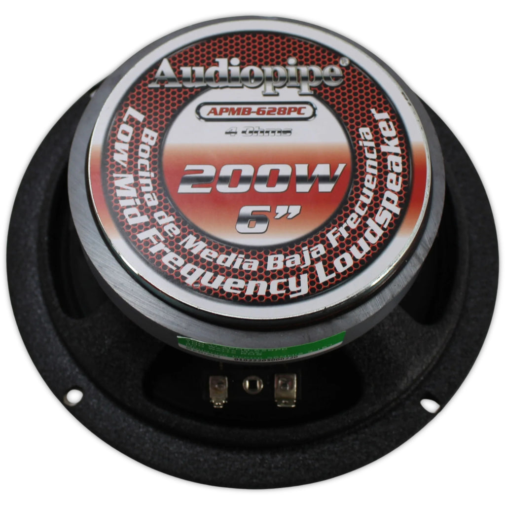 Set de Medios Audiopipe APMB-628-CMP 6.5 PGL 1000W Crossover ...