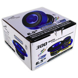 Bocina Medio Rango Audiopipe APMB-628GH-BLU 6.5 PLG 300W - Audioshop México lo mejor en Car Audio en México -  Audiopipe