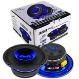 Bocina Medio Rango Audiopipe APMB-628GH-BLU 6.5 PLG 300W - Audioshop México lo mejor en Car Audio en México -  Audiopipe