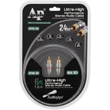 Cable RCA Audiopipe APPRO-6M 2 Macho a 2 Macho 1.8M