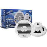 Bocinas Marinas Audiopipe APSW-6032 6.5 PLG 200W