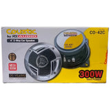 Bocinas 4 Pulgadas Coustic CO-42C 300 Watts 2 Vías