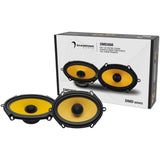 Bocinas Coaxiales Diamond Audio DMDX68 6x8 PLG 150W 2 Vias