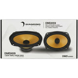 Bocinas Coaxiales Diamond Audio DMDX69 6x9 PLG 2 Vías 195 W