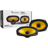 Bocinas Coaxiales Diamond Audio DMDX69 6x9 PLG 2 Vías 195 W