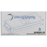 Amplificador Marino Diamond Audio DXM800.4D 4 Canales - Audioshop México lo mejor en Car Audio en México -  Diamond Audio