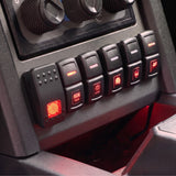 Switch Rocker Marino Audiopipe ECSW-RSOF-RED LED Rojo