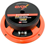 Medio Rango Delgado Evox EVX65SLIM 6.5 PLG 700W - Audioshop México lo mejor en Car Audio en México -  Evox