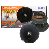 Medio Rango Evox EVX8MRE 8 PLG 1200W Open Show - Audioshop México lo mejor en Car Audio en México -  Evox