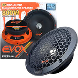 Medio Rango Delgado Evox EVX8SLIM 8 PLG 800W - Audioshop México lo mejor en Car Audio en México -  Evox