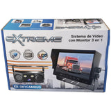 Sistema de Video con Monitor 3 en 1 Extreme EX-3X1CAMBUS