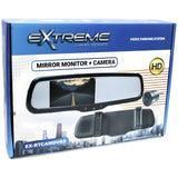 Espejo Retrovisor con Cámara Extreme EX-RTCAMDVR2 - Audioshop México lo mejor en Car Audio en México -  Extreme