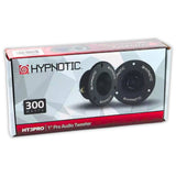 Tweeters Hypnotic HT3PRO de 1 PLG 300W Pro Audio - Audioshop México lo mejor en Car Audio en México -  Hypnotic