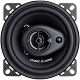 Bocinas Coaxiales Atomic Audio IRON4 4 PLG 3 Vías 500W
