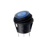 Interruptor Marino Pipeman's IS-EC-WP1213BLU Indicador Azul