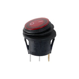 Interruptor Marino Pipeman's IS-EC-WP1213RED Indicador Rojo