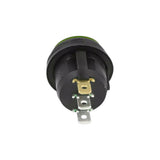 Interruptor Marino Pipeman's IS-EC-WP1216GRN Indicador Verde