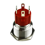 Interruptor Marino Push Pipeman's IS-EP-WS1220RED Indicador Rojo