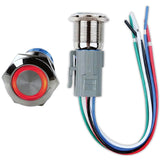 Interruptor Marino Audiopipe IS-EP-WS123RED Indicador Rojo