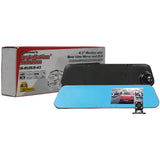 Espejo Retrovisor 2 Cámaras Delantera Reversa Pipeman's