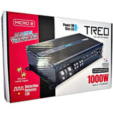 Amplificador Micro Treo MICRO2 Clase D 1000W 2 Canales - Audioshop México lo mejor en Car Audio en México -  Treo