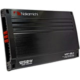 Amplificador Nakamichi NAP-80.4 1250W 4 Canales - Audioshop México lo mejor en Car Audio en México -  Nakamichi