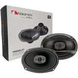 Bocinas Coaxiales Nakamichi NSE69LAT 750W 6x9 PLG Slim