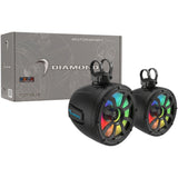 Bocinas de Torre Diamond Audio POD10F4B 10 PLG 400W RGB