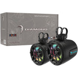 Bocinas de Torre Diamond Audio POD65F4B 6.5 PLG 300W RGB