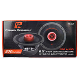 Bocinas Power Acoustik PR-654T 6.5 PLG 300W Open Show - Audioshop México lo mejor en Car Audio en México -  Power Acoustik