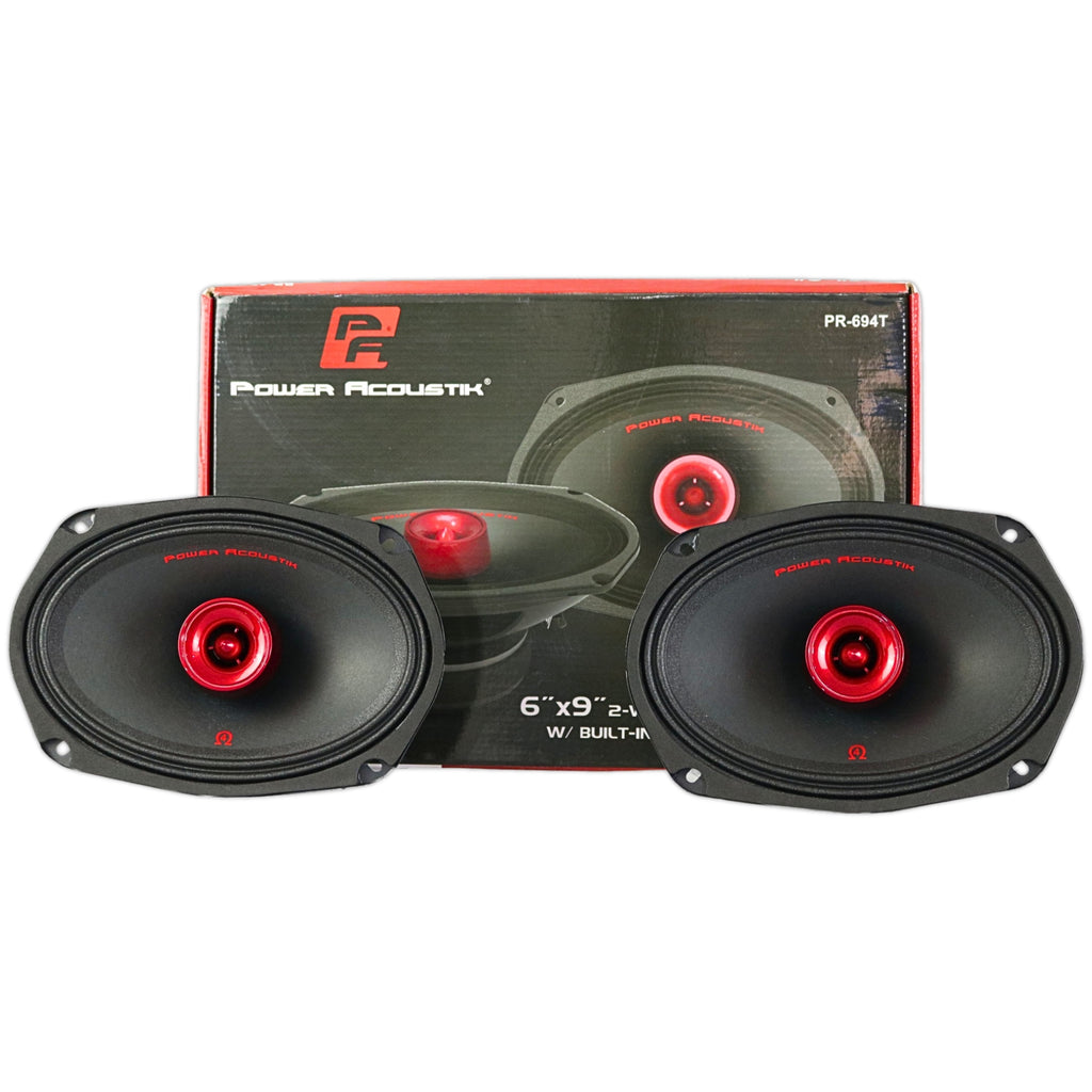 Bocinas Coaxiales Power Acoustik PR-694T 6X9 PLG 700W 2 Vias ...