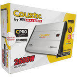 Amplificador Coustic PRO-OPEN4 4 Canales Clase AB 2600W