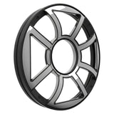 Rejillas Marinas Wet Sounds REV 10 HD XS-B Acero y Negro 10 Pulgadas - REV10HDXSBGRILLE