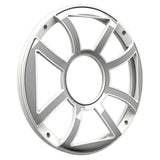 Rejillas Marinas Wet Sounds REV 12 HD XS-W Acero y Blanco 12 Pulgadas - REV12HDXSWGRILLE