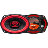 Bocinas Triaxiales Cerwin Vega V693 6x9 PLG 3 Vías 420W