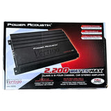 Amplificador Full Range Power Acoustik VA4-2200D 4 Canales - Audioshop México lo mejor en Car Audio en México -  Power Acoustik