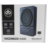 Subwoofer Amplificado DB Drive WDX PROAS10 10 PLG 1200W