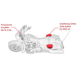 Kit Audio Wet Sounds WSHARSBK Harley 2014-23