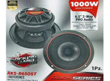 Medio Rango Open Show C/tweeter Integrado Rock Series RKS-R65OST 1000 Watts 6.5 Pulgadas - Audioshop México lo mejor en Car Audio en México -  Rock Series