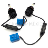 Kit Led Carbon 55 Watts CARLED H4 9007 H13 H/L Alta/baja H1 H3 9005 9006 H7 H11 4 Caras 6000K Blanco - Audioshop México lo mejor en Car Audio en México -  Carbon LED