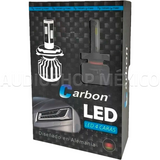 Kit Led Carbon 55 Watts CARLED H4 9007 H13 H/L Alta/baja H1 H3 9005 9006 H7 H11 4 Caras 6000K Blanco - Audioshop México lo mejor en Car Audio en México -  Carbon LED