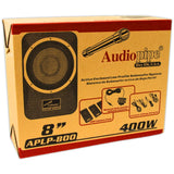 Subwoofer Amplificado Plano Audiopipe APLP-800 400W 8 PLG - Audioshop México lo mejor en Car Audio en México -  Audiopipe