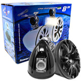 Bocinas Marinas De Torre Audiopipe APSW-8505BTW 250W 8 PLG - Audioshop México lo mejor en Car Audio en México -  Audiopipe