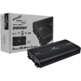 Amplificador Audiopipe 4 Canales 2200W Clase AB APXL22004