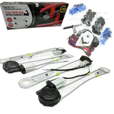 Kit Vidrios Eléctricos 4 Puertas Con Switch Extreme ACKIVI4